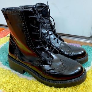 London Rebel Oxford Boots